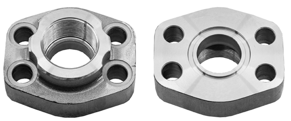 Code 62 Flange Block x BSPP Female with O-Ring Groove