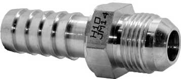 JIC Male Push Lock Straight (100R6)