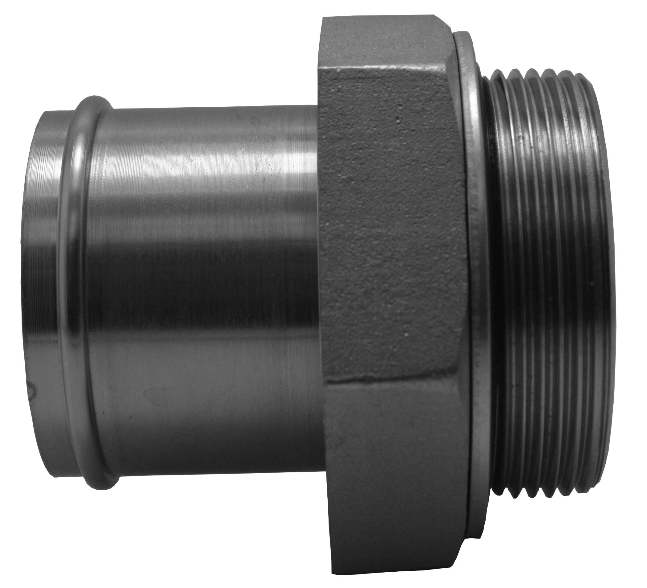 BSPP Male x Low Pressure Hose Tail Straight (100R4)