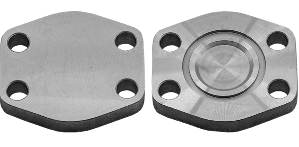 Code 61 Flange Blanking Plate with O-Ring Groove
