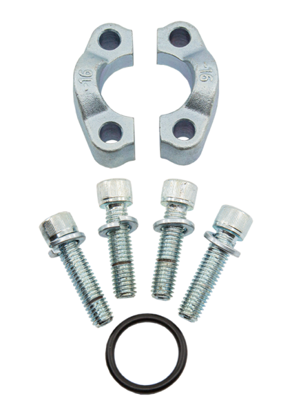 Code 62 Flange Clamp Set Including Bolts - Metric
